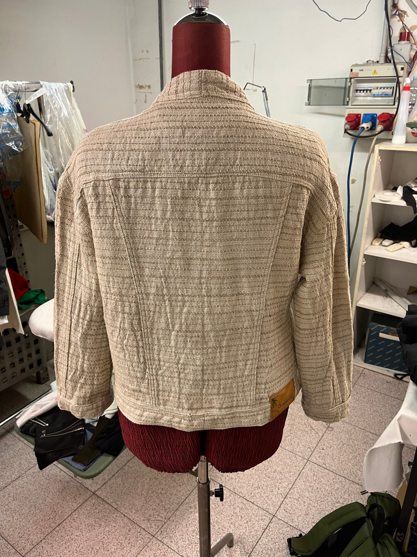 ARTISAN KIMONO IN KM0 HEMP FIBER